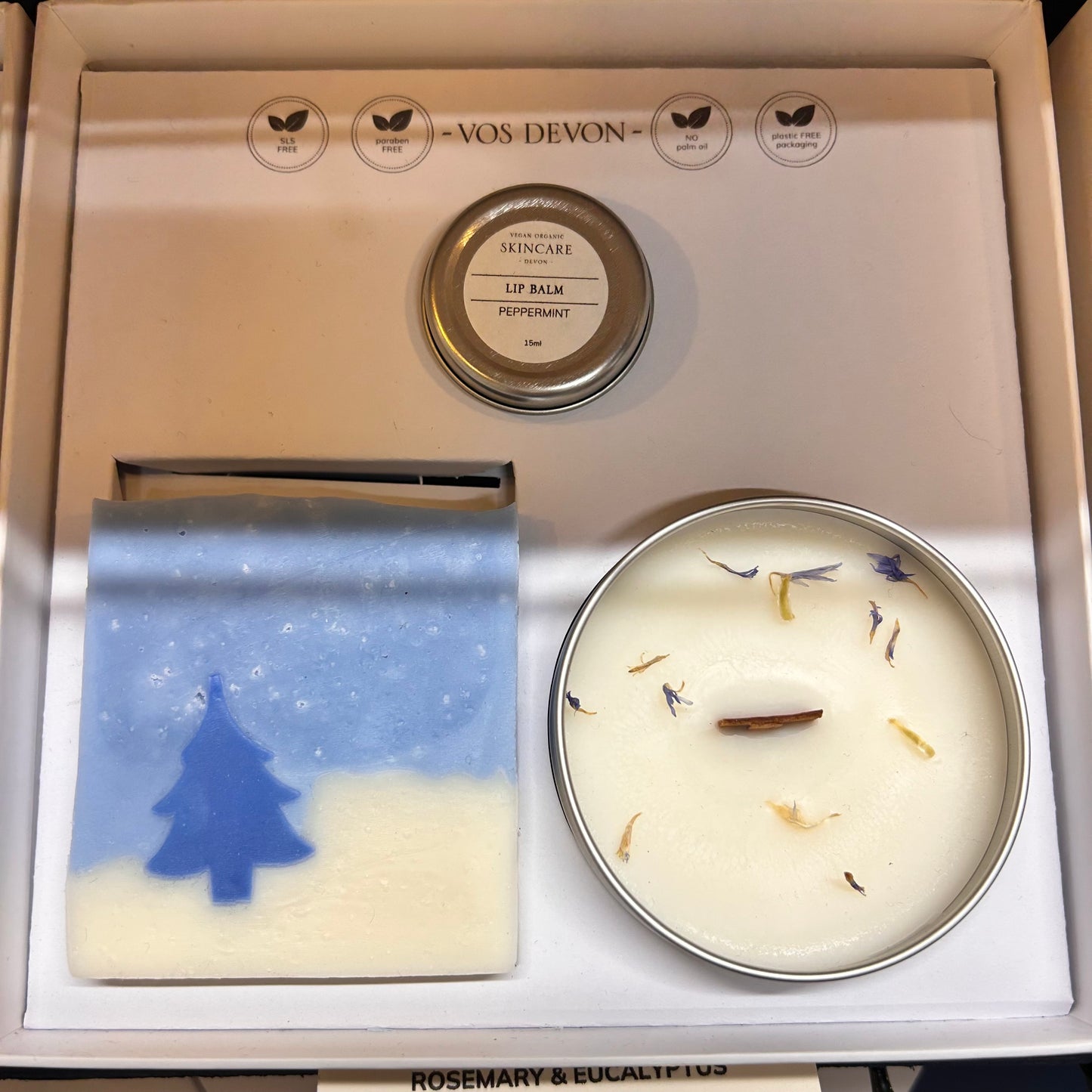 Rosemary & Eucalyptus Christmas Tree Gift Set