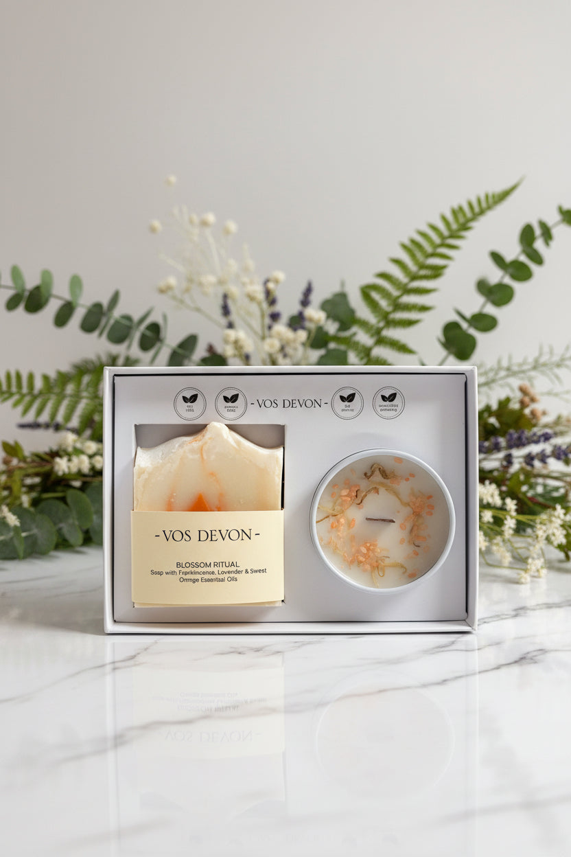 Blossom Ritual Gift - Soap & Candle