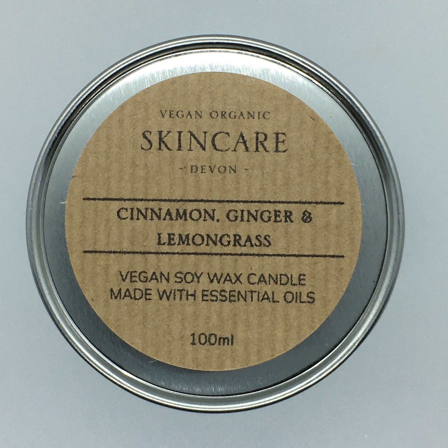 Cinnamon, Ginger & Lemongrass Aromatherapy Candle