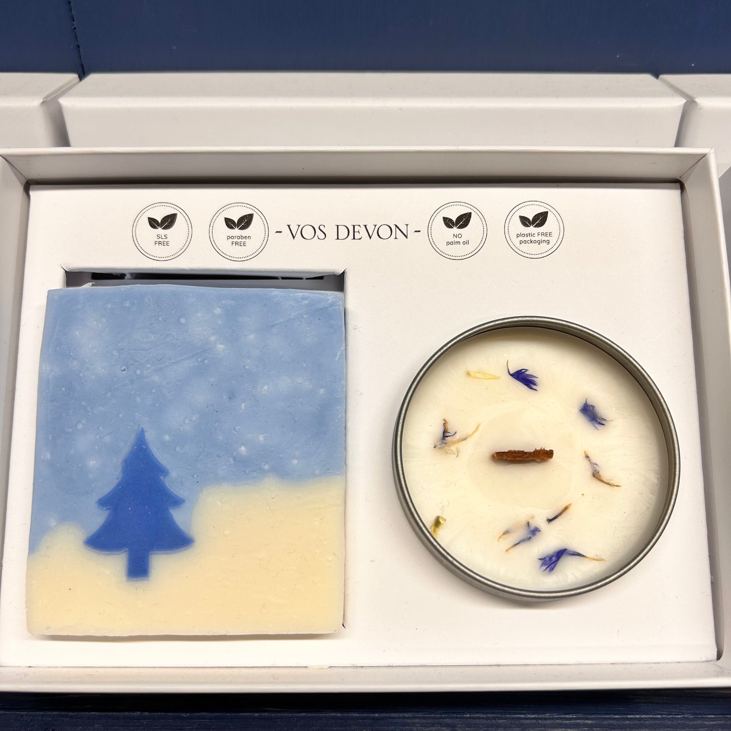 Rosemary & Eucalyptus Christmas Tree Soap & Candle