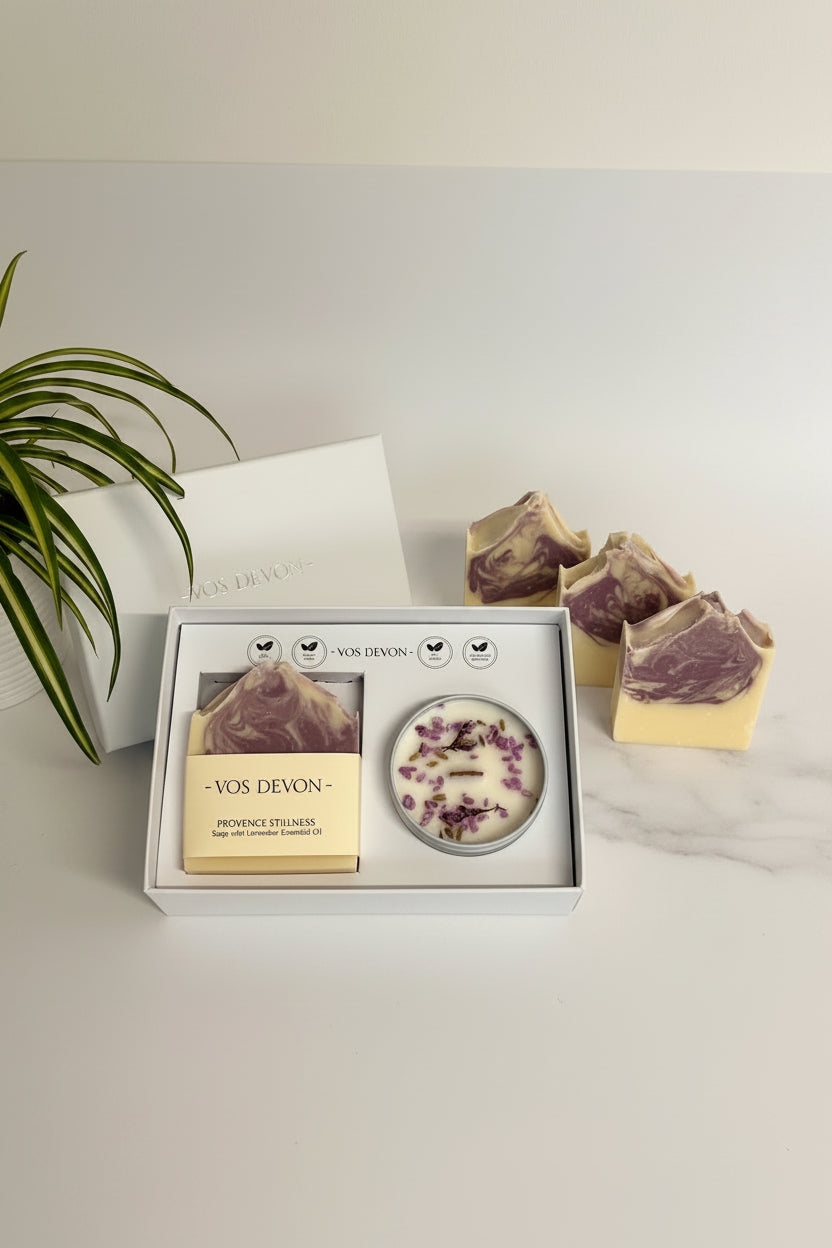 Provence Stillness Gift - Soap & Candle B2B