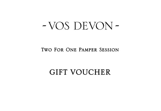 Pamper Session Gift Voucher