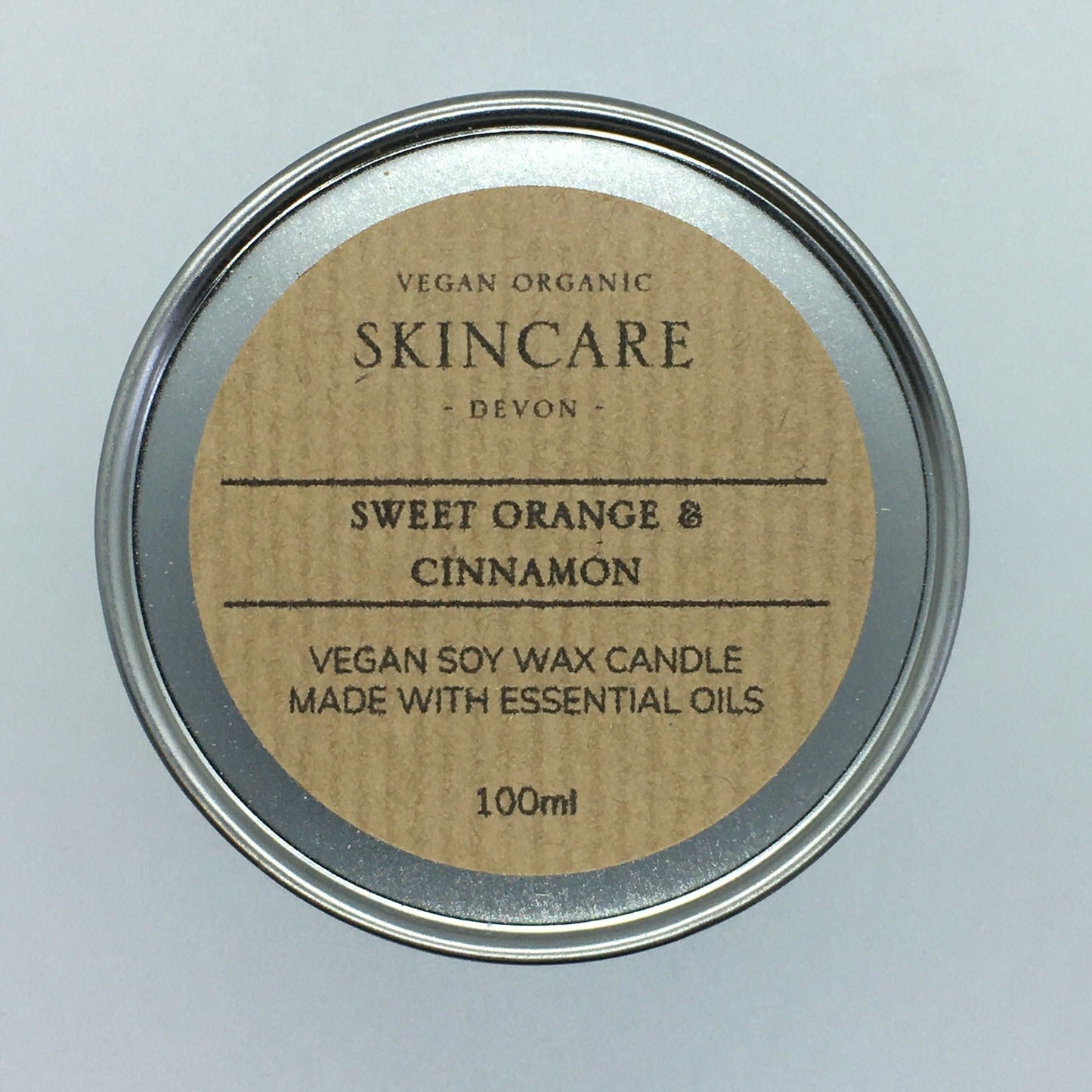 Sweet Orange, Cinnamon & Clove Aromatherapy Candle