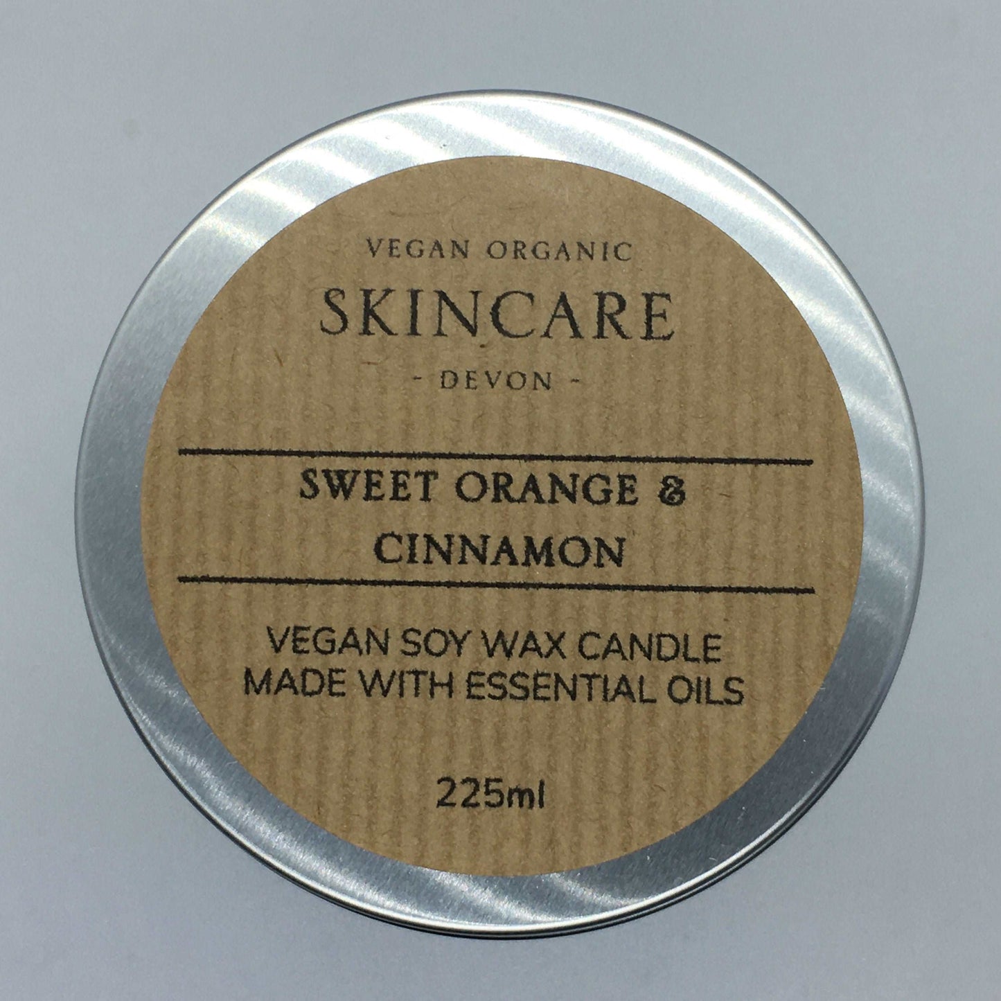 Sweet Orange, Cinnamon & Clove Aromatherapy Candle