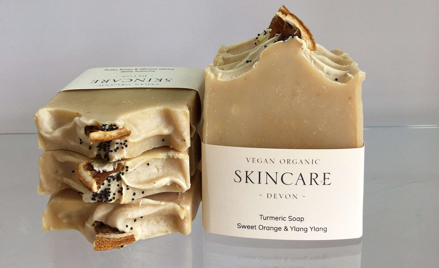 Sweet Orange & Ylang Ylang Soap with Turmeric 100g