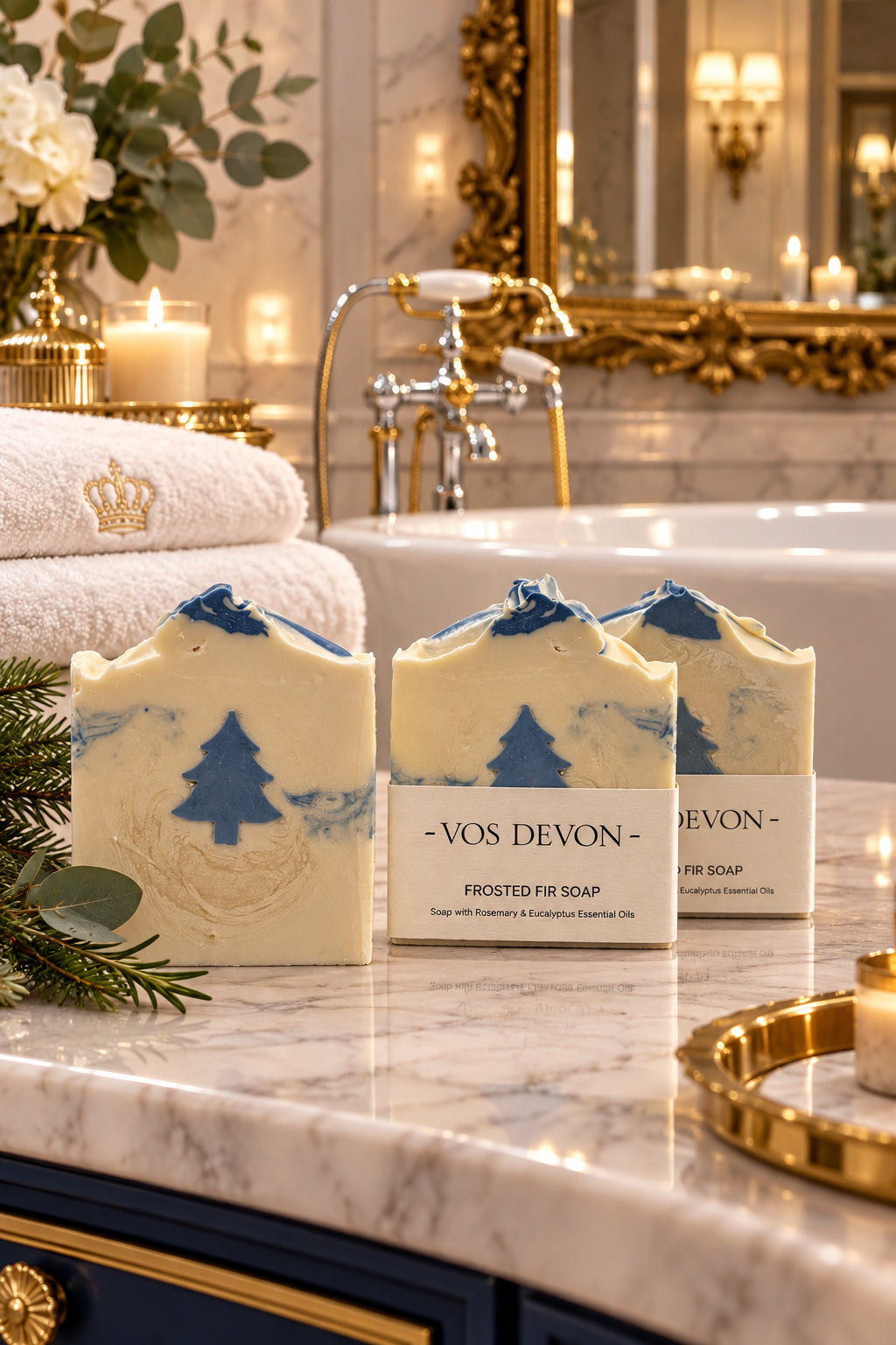 Frosted Fir Soap 100g