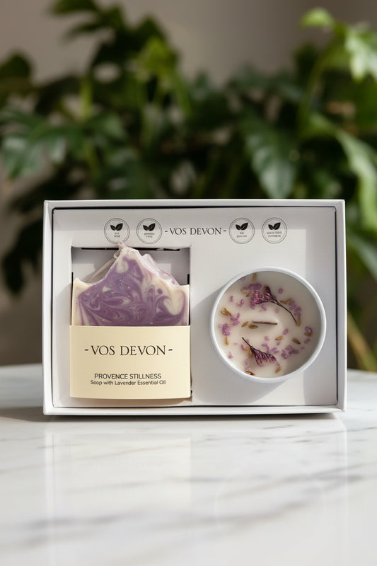 Provence Stillness Gift - Soap & Candle