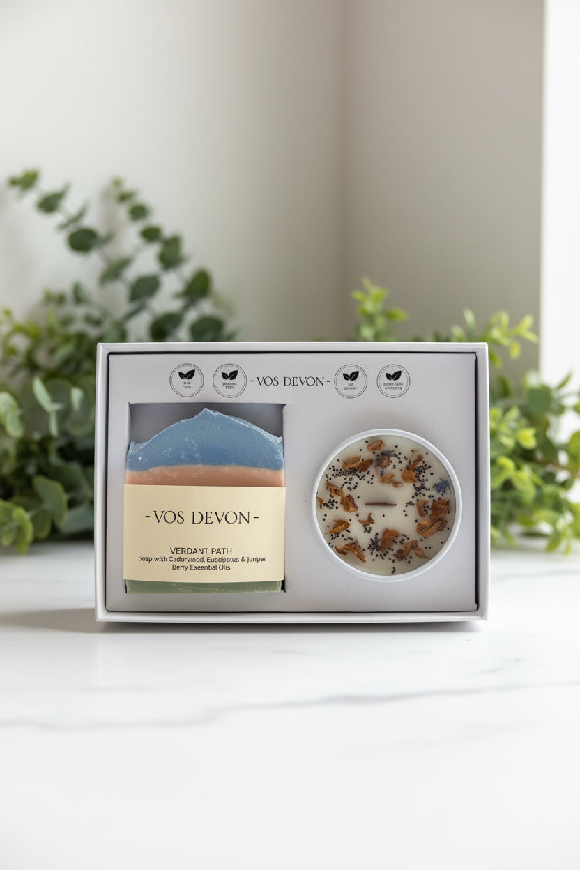 Verdant Path Gift - Soap & Candle