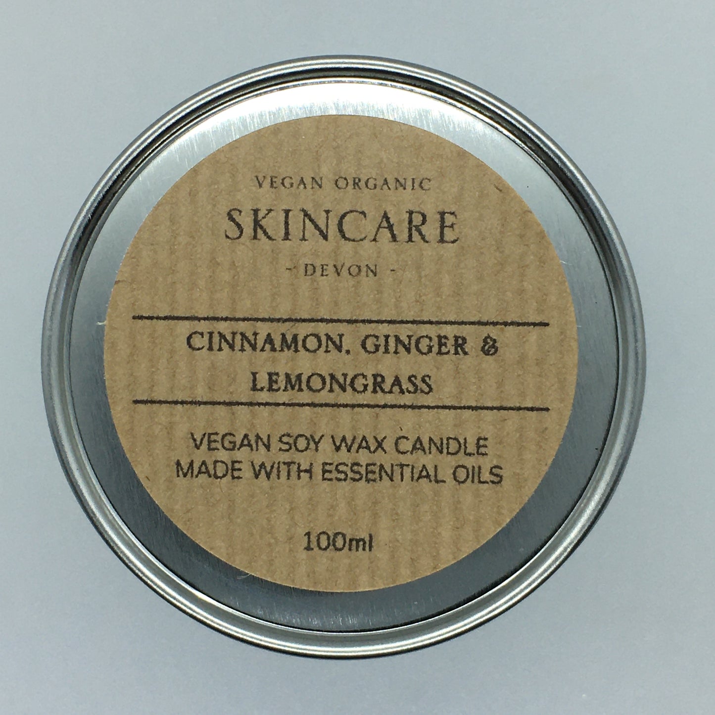 Cinnamon, Ginger & Lemongrass Aromatherapy Candle